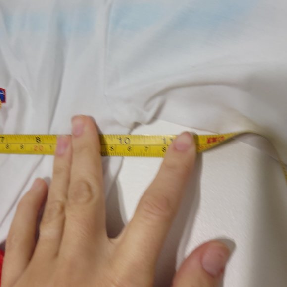 Jack Tar Three Piece Baby Outfit Corduroy Embroidered Train Red Shorts Vintage - Picture 11 of 13